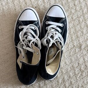 Converse Black and White All Star Sneakers